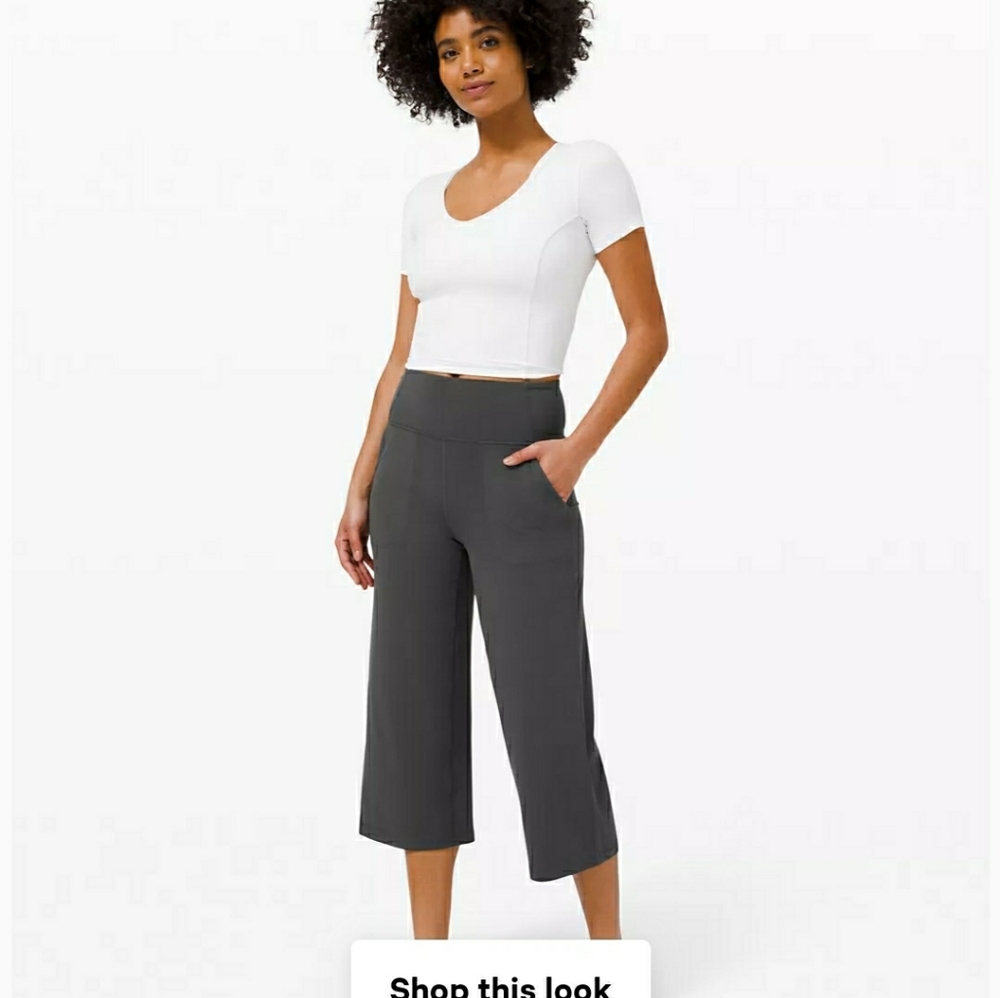 SOLD Lululemon Align Wide Leg Crop